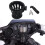2X Motorcycle Handlebar Drink Cup Holder for  GL1800 Goldwing for Softail Electra Black 3