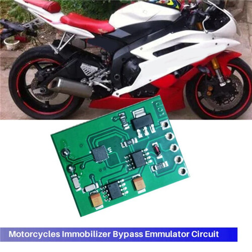 4X Motorcycles Immobilizer Bypass Emmulator Circuit for  Motorcycles Scooters 2006-2009 Immobiliser Emulator Chips 2