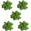 200 Pieces 2 Sizes Artificial Moss Rocks Decorative Faux Green Moss Covered Stones 1