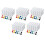250 Strips Empty Paint Strips Paint Cup Pots Clear Storage Paint Containers  Painting Cup Pot 3Ml/ 0.1 Oz 1