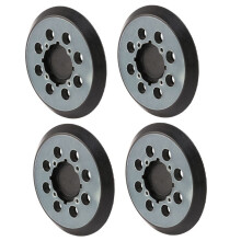 4pcs 5Inch Hook and Loop Replacement Sander Pad for -Fit DWE6421/6421K, DWE6423/6423K, DCW210B Random Track Sander