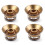 8 Pcs Speed Control Knobs 4 Tone 4 Volume for  LP SG Guitar Golden Knobs Guitar Accessories 3