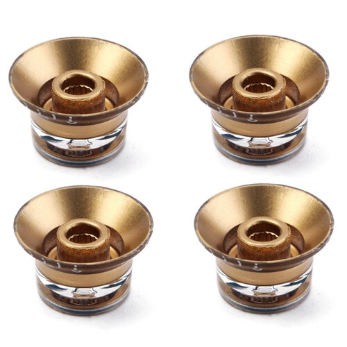 8 Pcs Speed Control Knobs 4 Tone 4 Volume for  LP SG Guitar Golden Knobs Guitar Accessories 2