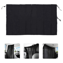 2X Car Divider Curtain Sun Shade Car Side Window Curtain Travel Nap Night Car Camping Separation Privacy Curtain