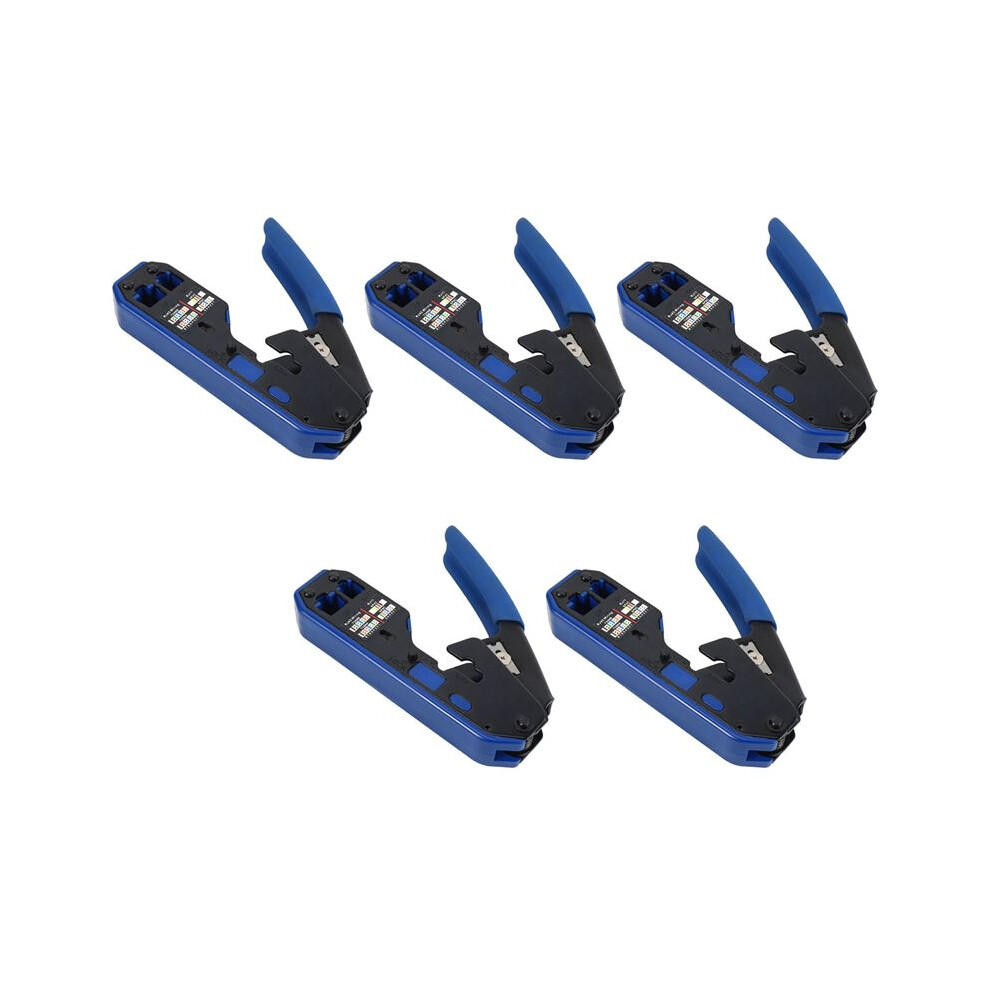 5X Rj45 Tool Network Crimper Rj45 Crimping Tool Stripper Cutter For Rj45 Cat6 Cat5e Cat5 Rj11 Rj12 Connector 4712451072609