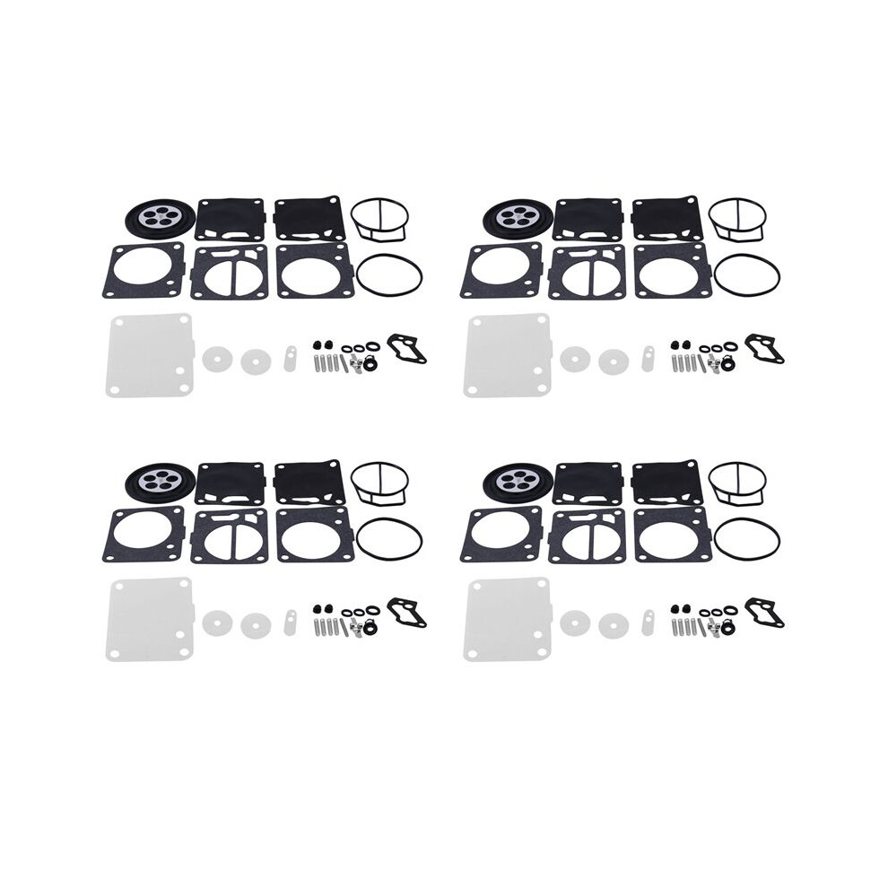 4X For Jet Ski Pwc Mikuni Sbn Super Bn Carb Carburetor Rebuild Repair Kit 38 40I 44 46 Black 6132727236005