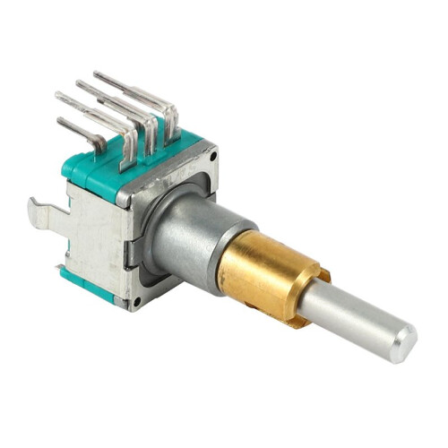 6X EC11EBB24C03 Dual Axis Encoder Med  30 Positioneringsnummer 15 Puls Point Handtag 25mm 2