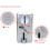 4X Gettoniera Coin Pusher JY133A CPU Arcade Coin Selector Per Distributore Automatico Arcade Game Ticket Exchange 3