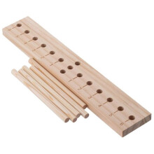 Kit de Fabricante de Arco de Madeira Ferramenta de Criação de Arco de Fita de Guirlanda Estendida para Fazer Lindos Arcos de Fita