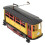 Authentic Vintage Design Tinplate Trolley - Handcrafted Charm 12