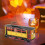 Authentic Vintage Design Tinplate Trolley - Handcrafted Charm 4