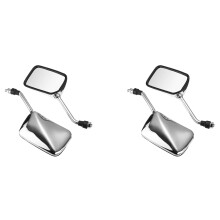 4x Motorcycle Handlebar Rear View Side Mirror Rearview Mirrors for CB400 VTEC 1 2 3 4 CB-1 VTR250 CB VTR 400 CB750