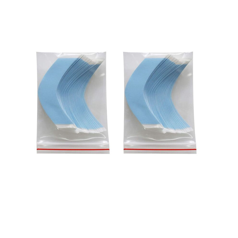 Unisex 72Pcs/Lot Super Strong Hair Wig Tape Double Adhesive Extension Tape Strips Waterproof For Toupee/Lace Wigs Film Cc Shape