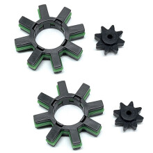2X for Camry Levin Alphard Column Steering Motor Ring Gear Elastic Coupling Gear 45254-28040