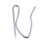 60Pcs Curtain Drapery Pin Hooks - Silvery 2