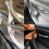 2X Door Handle Cover Leather Door Panel Handle Pull Trim Cover for - 3 Series 2005-2012 E90 E91 Black Left 5