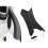 2X Door Handle Cover Leather Door Panel Handle Pull Trim Cover for - 3 Series 2005-2012 E90 E91 Black Left 3