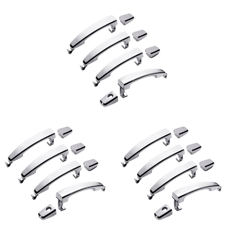 12Pcs Chrome Abs Door Outer Handle Covers For Captiva Sport/Aveo/Saturn Vue 96468254 96468266 96468266 6032861321516