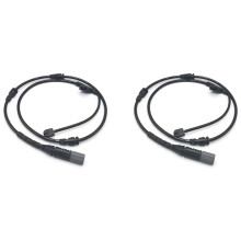 2X Front Brake Pad Electronic Wear Sensor 34356792567 Replacement for - E70 E71 F15 X5 X6 3.0L