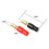 20X Terminal Spade Fork Adapter Connector Plug Crimp Barrier Spades Speaker Wire Terminal Plug-4GA 3