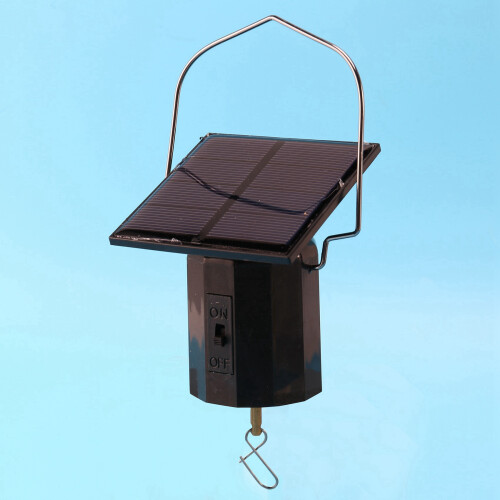 Solar Hanging Display Motor Rotating Small Motor Solar  Wind Spinner Motor Multi-Purposes Rotatable Hook 6Pcs