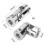 Conector de acoplamento cardan de junta universal de aço de 4 mm a 4 mm 5