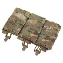Triple Molle Mag Pouch 3-Strip Nylon Holder for 3 Magazines