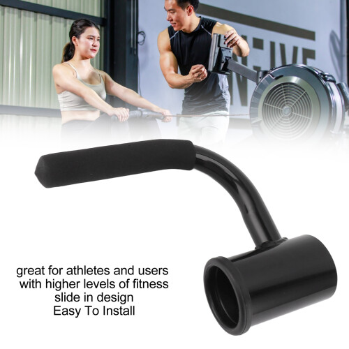 Barbell T Bar Handle for Rowing Exercise Durable Material Strength Training 2