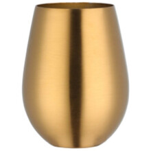 500Ml Beer Wine Cup Beer Tumbler Cocktail Juice Milk Cup Metal Drinking Mug Gold