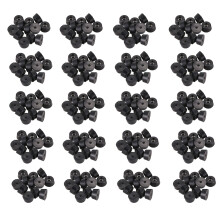 Moebel Rutschfest Konische Gummifuesse Unterlegscheibe 22mm x 10mm 240 Stueck