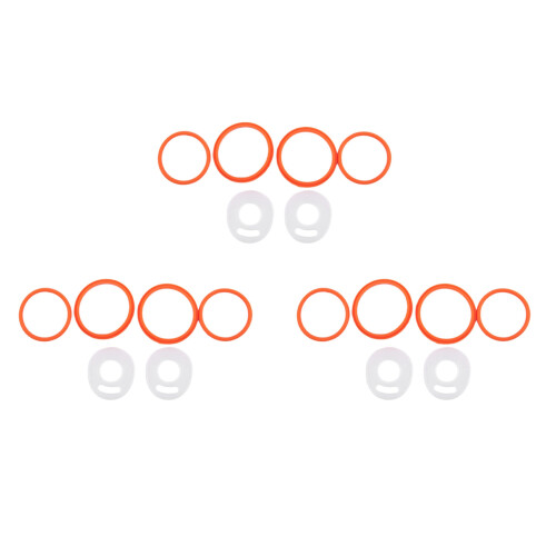 6 Set Replacement Silicone Sealing Ring O Ring for Smok TFV8 Cloud Beast