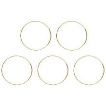 5X Alambre de Traste de Cobre Dorado de 8 Pies para Guitarra de Caja de Cigarros Banjo de Mandolina