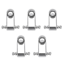 1 Set 10 Stueck E-Gitarre Roller String Tree String Retainer - Silber