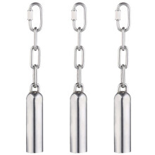 3X Stainless Steel Bell Toy for Birds,Heavy Duty Bird Cage Toys for Parrots, African Greys, Macaws, Small Cockatoos