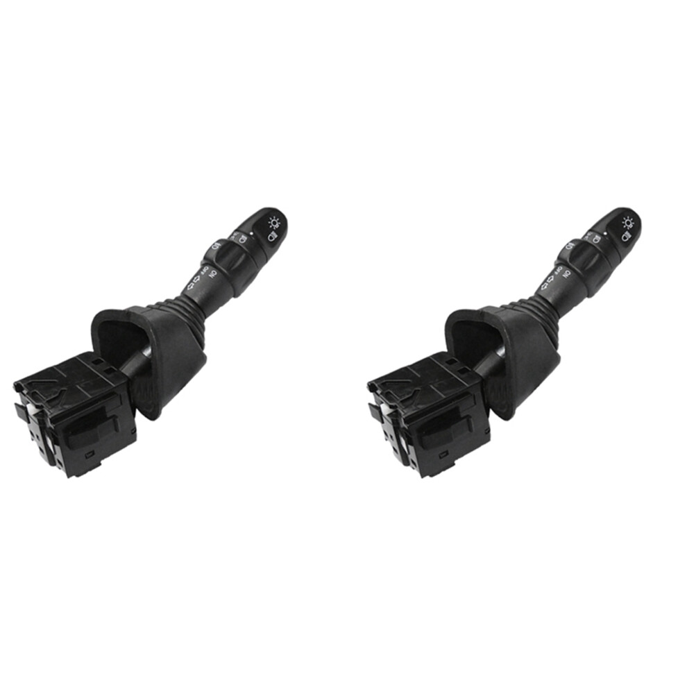 2X Car Turn Signal Headlight Fog Lamp Dimmer Control 96387324 For Daewoo Lacetti Lanos Black 4711158009802