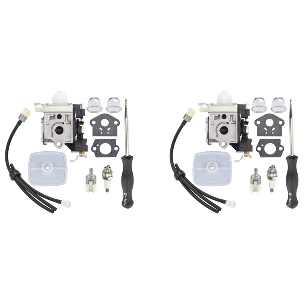 2X Pb250 Carburetor For Echo Pb250ln Pb-250 Es250 Leaf Blower Rb-K106 With Air Filter Carb Adjustment Tool Fuel Black 6034037567124