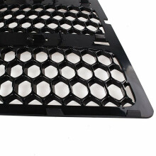 6x Car Black Front Grille Inserts Trim Mesh Kit for Grand Cherokee 2014-2016