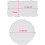 4 Pieces Tray Silicone Mold Kit Irregular Epoxy Resin Tray Molds for DIY Crafts (Rectangle+Round) 7