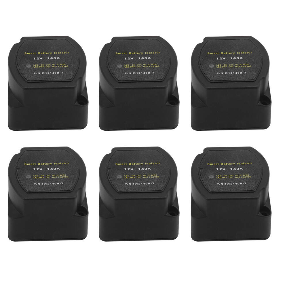 6X 12V 140A Voltage Sensitive Relay Battery Isolator Automatic Charging Relay Car Accessories Car Battery Relay 4711689740083