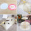 4 Pieces Tray Silicone Mold Kit Irregular Epoxy Resin Tray Molds for DIY Crafts (Rectangle+Round) 5