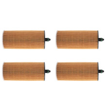 4Pcs Oil Filter 11428575211 for- F34 F31 F30 F80 316D 318D 320D 320I 330I/F33,F83,F32,F82,F36