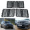 6x Car Black Front Grille Inserts Trim Mesh Kit for  Grand Cherokee 2014-2016 7