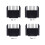 Electric Clipper Accessories,8Pcs Cut Clipper Limit Comb Guide Attachment Size Barber Replacement(3mm,6mm,9mm,12mm) 4