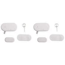 Tuya Zigbee 3.0 Détecteurs de Contact Intelligents Porte de Sécurité Porte Fenêtre Capteur Transducteur Vie Intelligente Maison (2 Pièces)