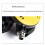 3X Scuba Diving 2Nd Stage Regulator Professional Underwater Scuba Dive Octopus Regulator Equipment Accessory-Yellow 5