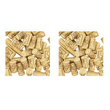 200X Rolhas para Vinho, Cortiça de Madeira Garrafas de Vinho Cortiça para Rolhas Naturais Cortiça para Rolhas de Madeira para Vinho para Bricolage,