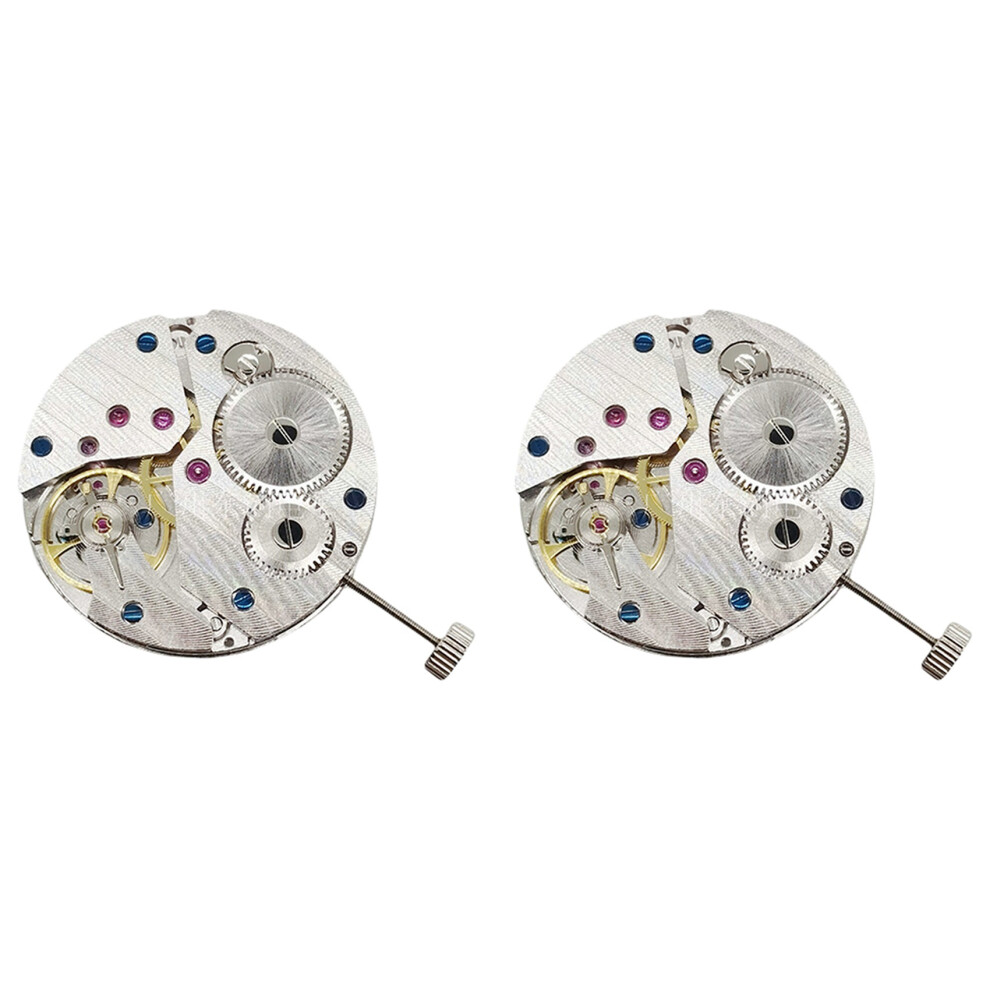 2X St3600 Movement 17 Jewels Eta 6497 Movement Model Watch Part Fit For Men's Watch Hand Winding Mechanical Movement 4711354473100