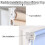 2X Roller Blind Fittings Kit, Roller Blinds Brackets with Beaded Chain, Curtain Roller Accessories 3