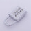 10X Anti-Theft Button Combination Padlock Digit Push Password Lock Zinc Alloy Security Lock Suitcase Luggage Coded Lock 5