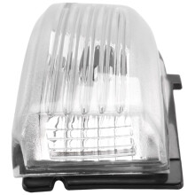 4X Left Side(LH)Wing Mirror Door Indicator Lens Turn Signal Light Cover for Everest Ranger 2012-2018(Without Bulbs)
